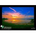 東沙瀉湖夕陽